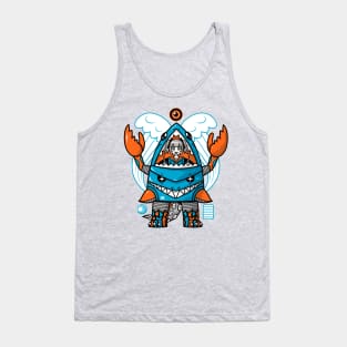 Mecha kaiju Girl Tank Top